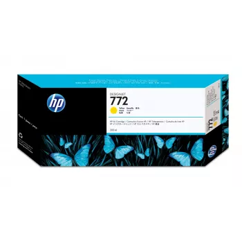 HP 772 Cartuccia d'inchiostro DesignJet Giallo da 300 ml, stampante PostScript HP Designjet Z5200, stampa termica, giallo, Singapore, 283 mm, 41 mm