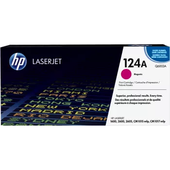 HP 124A cartuccia toner LaserJet originale magenta, 2000 pagine, magenta, 1 pz.