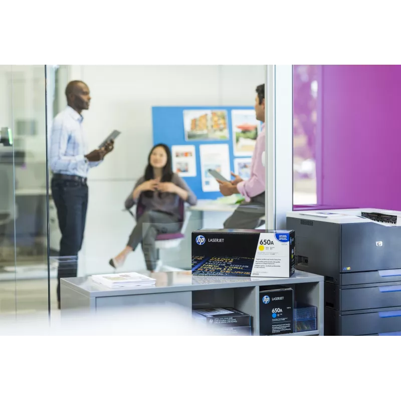 HP 650A cartuccia toner LaserJet originale ciano