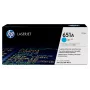 HP 651A cartuccia toner LaserJet originale ciano, 16000 pagine, ciano, 1 pz.