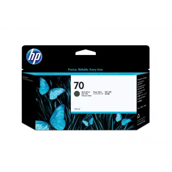 HP 70 Cartuccia d'inchiostro DesignJet Nero opaco da 130 ml