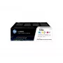 HP 125A confezione da 3 ciano/magenta/giallo cartucce toner originali LaserJet