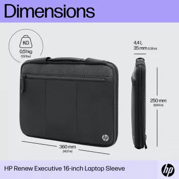 HP Renew Executive custodia per laptop 14 pollici, 35,8 cm, tinta unita