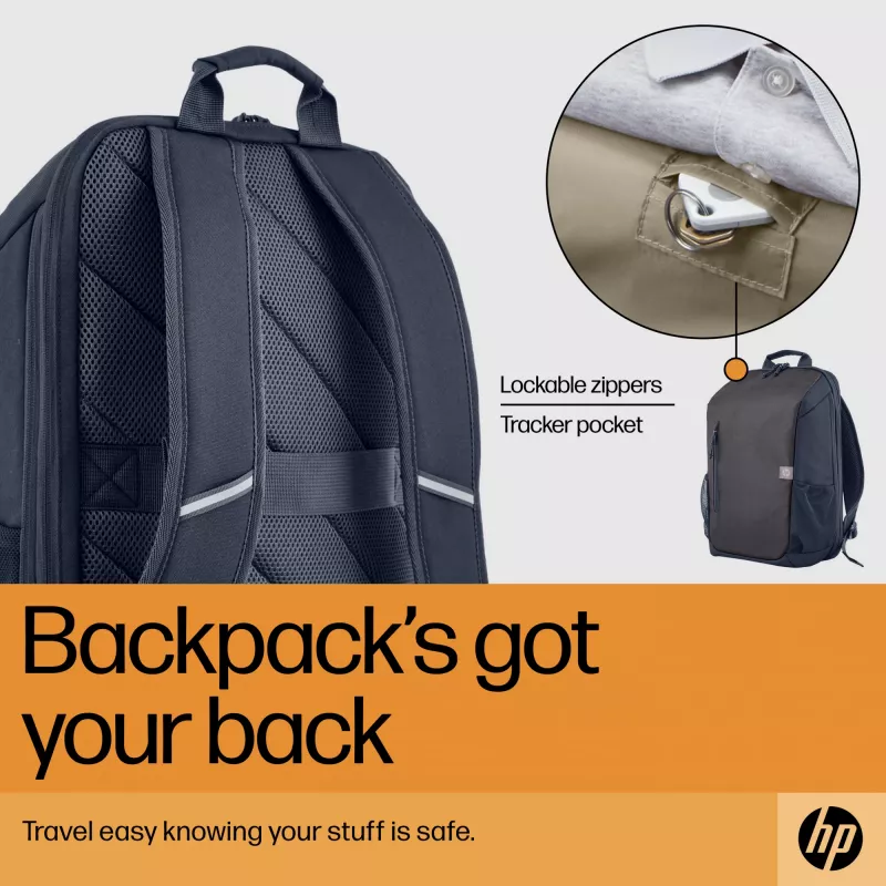 HP Travel 18 litri 15.6 Iron grigio zaino per laptop