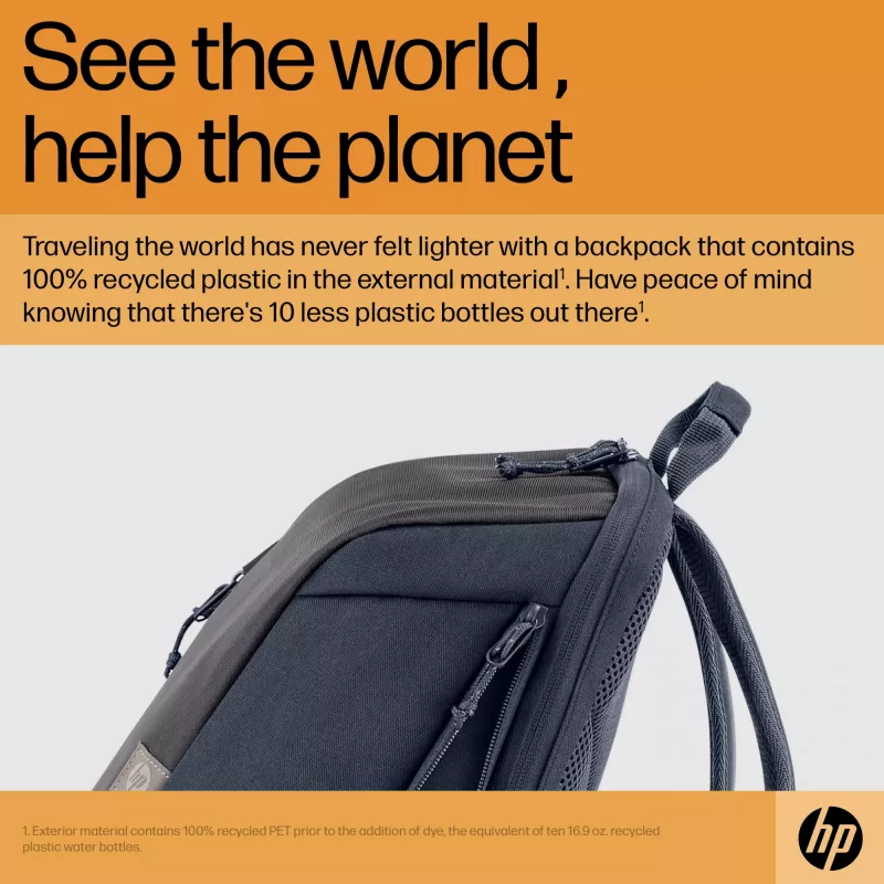 HP Travel 18 litri 15.6 Iron grigio zaino per laptop