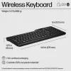 HP 475 tastiera wireless dual-mode, full-size (100%), wireless, RF wireless + Bluetooth, a membrana, nero