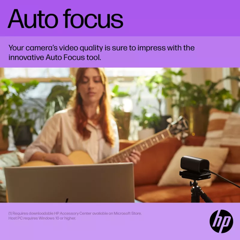 HP 325 webcam FHD, business, Windows 10, Windows 11, MacOS, 72 mm, 53,6 mm, 53,2 mm