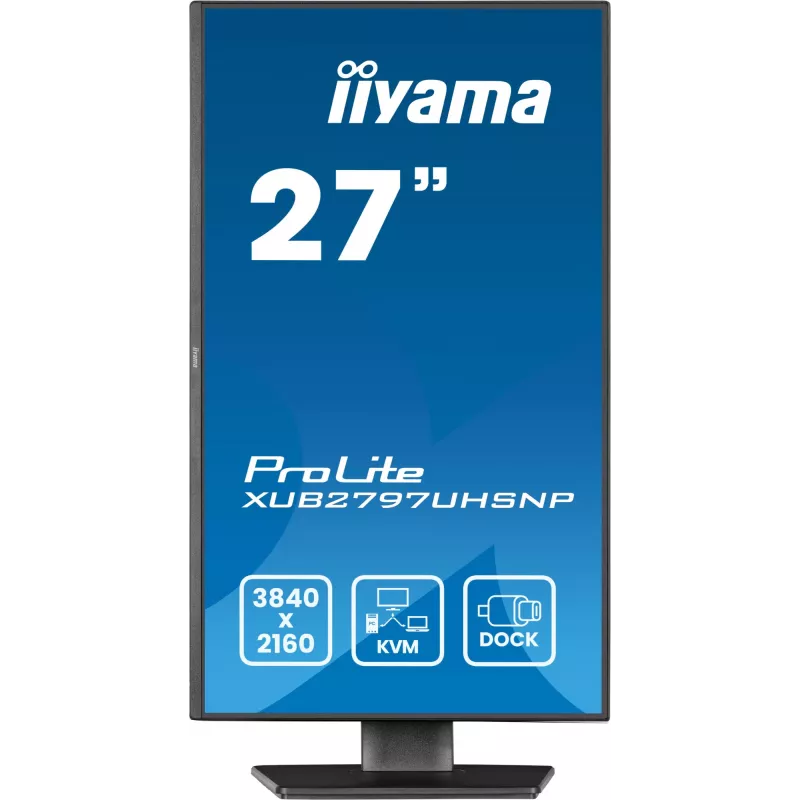 Monitor iiyama ProLite XUB2797UHSNP-B1 68,6 cm (27 pollici) 3840 x 2160 pixel 4K Ultra HD LED nero