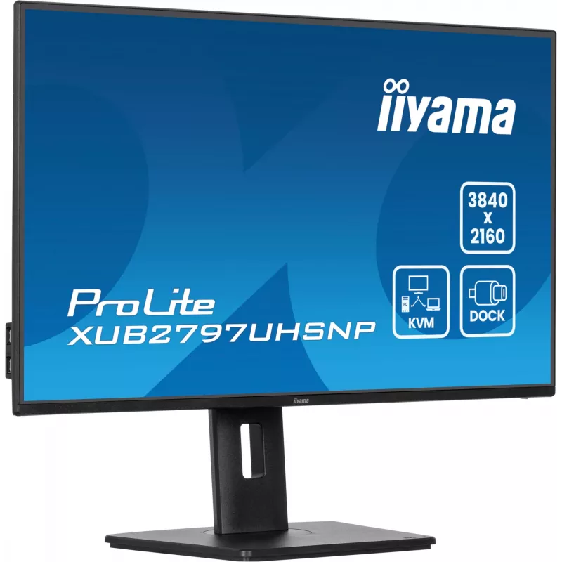 Monitor iiyama ProLite XUB2797UHSNP-B1 68,6 cm (27 pollici) 3840 x 2160 pixel 4K Ultra HD LED nero