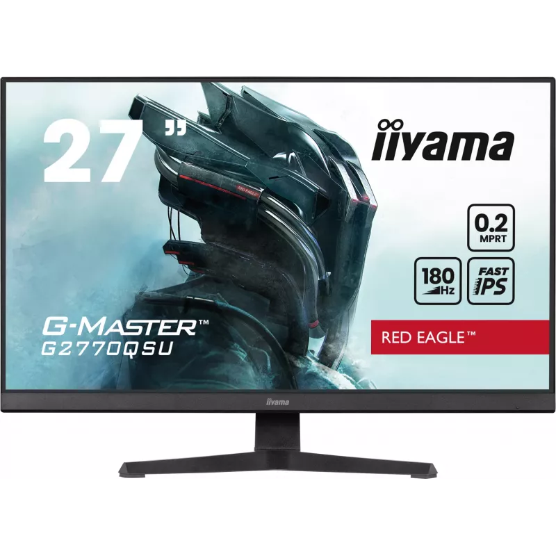Monitor iiyama G-MASTER G2770QSU-B6 68,6 cm (27 pollici) 2560 x 1440 pixel Wide Quad HD LED nero