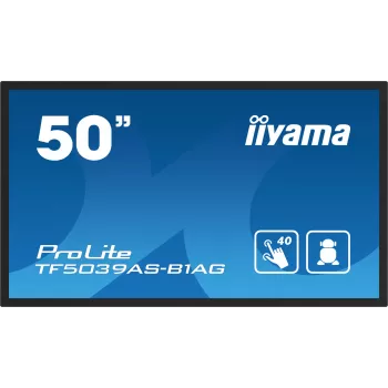 Monitor iiyama TF5039AS-B1AG 125,7 cm (49,5 pollici) 3840 x 2160 pixel 4K Ultra HD LED touchscreen nero
