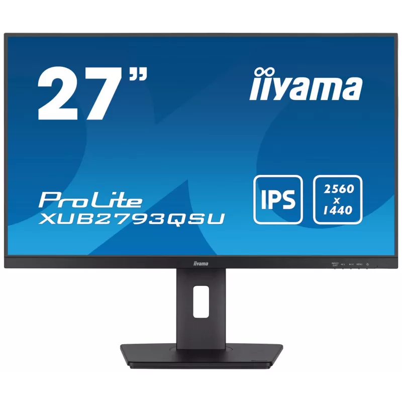 Monitor iiyama XUB2793QSU-B7 68,6 cm (27 pollici) 2560 x 1440 pixel Quad HD LED nero