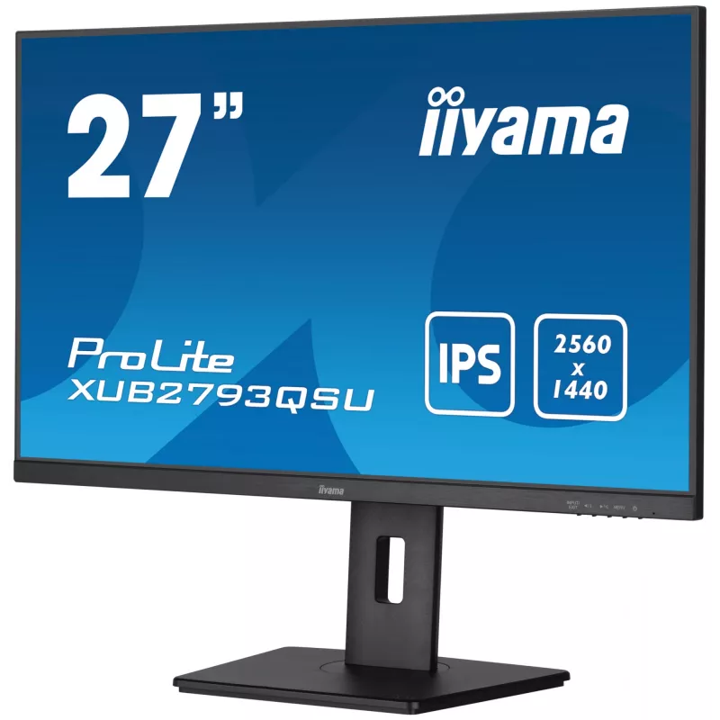 Monitor iiyama XUB2793QSU-B7 68,6 cm (27 pollici) 2560 x 1440 pixel Quad HD LED nero