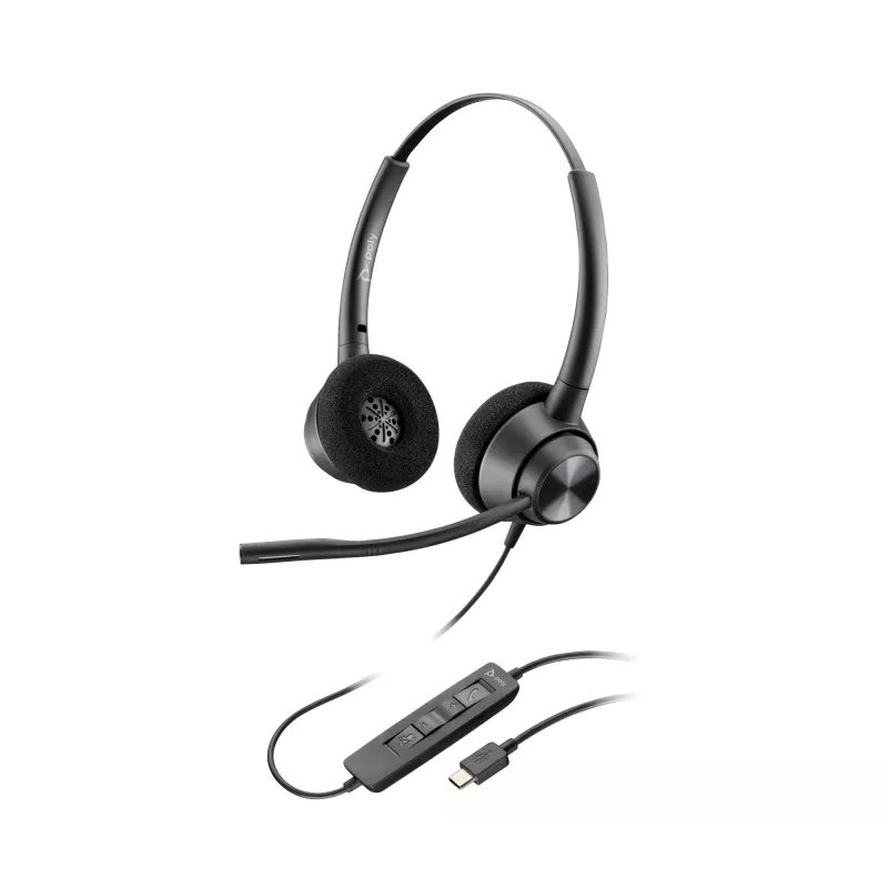 Cuffie HP Poly EncorePro 320 stereo USB-C TAA