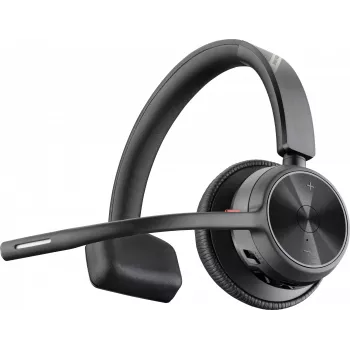 Cuffie HP Poly Voyager 4310 USB-A + dongle BT700, wireless, ufficio/call center, 20 - 20000 Hz, 122 g, cuffie, nero
