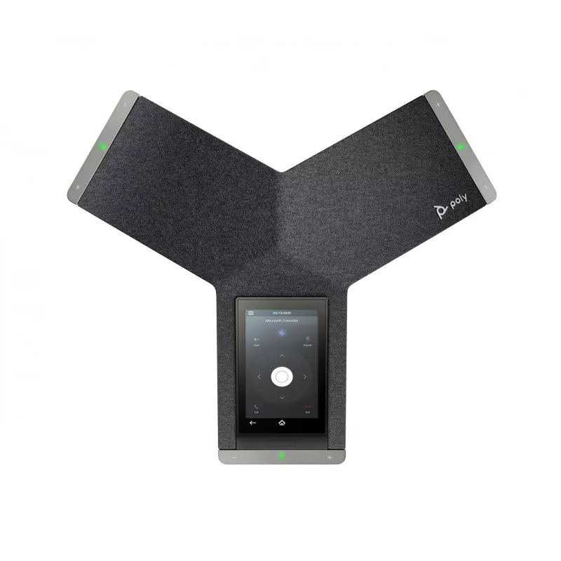 Telefono per conferenze IP HP Poly Trio C60 per Microsoft Teams, completamente wireless e PoE