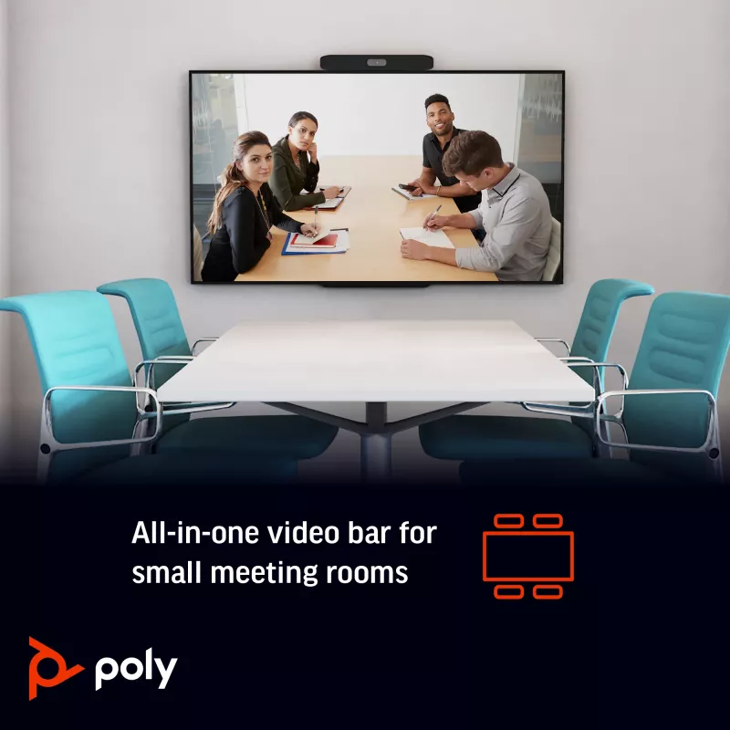 HP Poly Studio X30 video bar all-in-one, Cina, Taiwan, 357 kg, 0 - 40 °C, 15 - 80%, 441,8 mm, 62,5 mm
