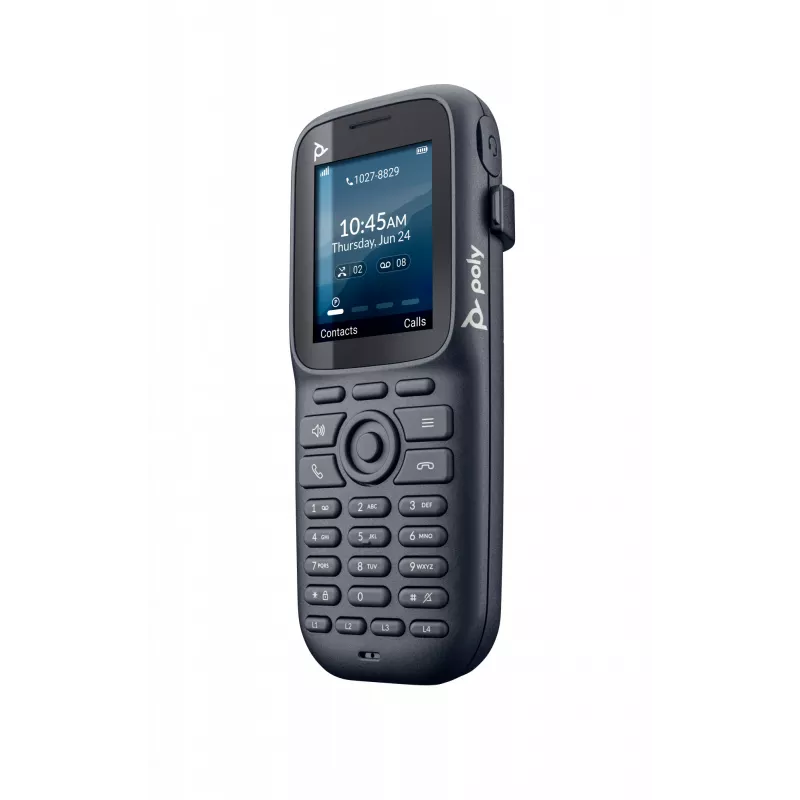 HP Poly Rove 20 telefono DECT cordless, nero, TFT, 128 x 160 pixel, ENERGY STAR, 300 h, 35 h