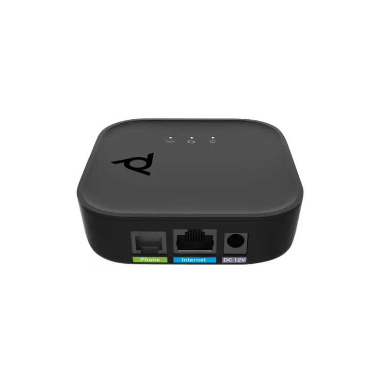 HP Poly ATA 400 1FXS Voice Port adattatore VoIP con Open SIP e alimentatore