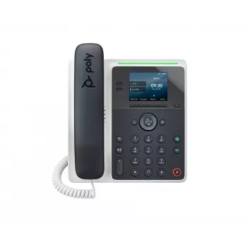 HP Poly Edge E100 telefono IP e PoE, IPS, 320 x 240 pixel, 4:3, HTTPS, ENERGY STAR, EAC, RoHS, Federal Communications Commission (FCC), CE
