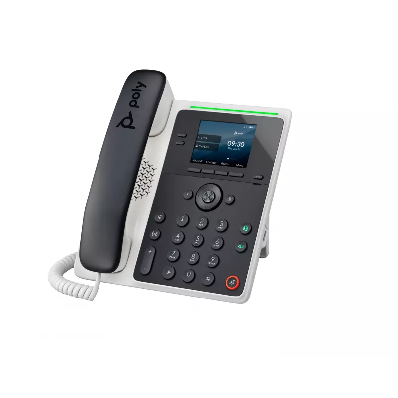 HP Poly Edge E100 telefono IP e PoE, IPS, 320 x 240 pixel, 4:3, HTTPS, ENERGY STAR, EAC, RoHS, Federal Communications Commission (FCC), CE