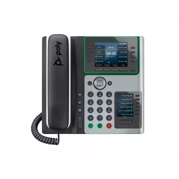 HP Poly Edge E450 telefono IP e PoE, IPS, 4:3, WPA2-Enterprise, EAP-TLS, HTTPS, ENERGY STAR, EAC, RoHS, Federal Communications Commission (FCC), CE, 0 - 40 °C