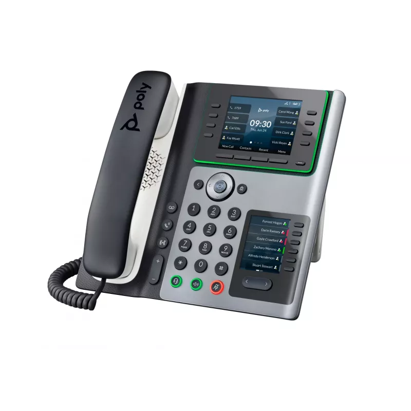 HP Poly Edge E450 telefono IP e PoE, IPS, 4:3, WPA2-Enterprise, EAP-TLS, HTTPS, ENERGY STAR, EAC, RoHS, Federal Communications Commission (FCC), CE, 0 - 40 °C