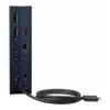 Docking station ASUS SimPro Dock 2 con cavo Thunderbolt 3 — HDMI 2.0, DP 1.4, VGA, 3x USB-A, host TB3, Gigabit Ethernet, blocco Kensington