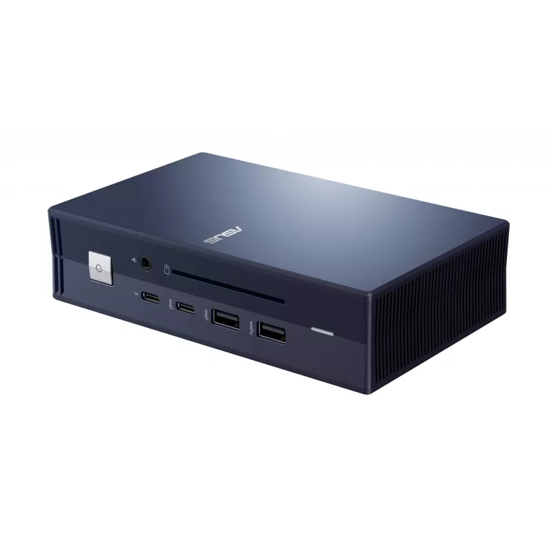 Docking station ASUS SimPro Dock 2 con cavo Thunderbolt 3 — HDMI 2.0, DP 1.4, VGA, 3x USB-A, host TB3, Gigabit Ethernet, blocco Kensington