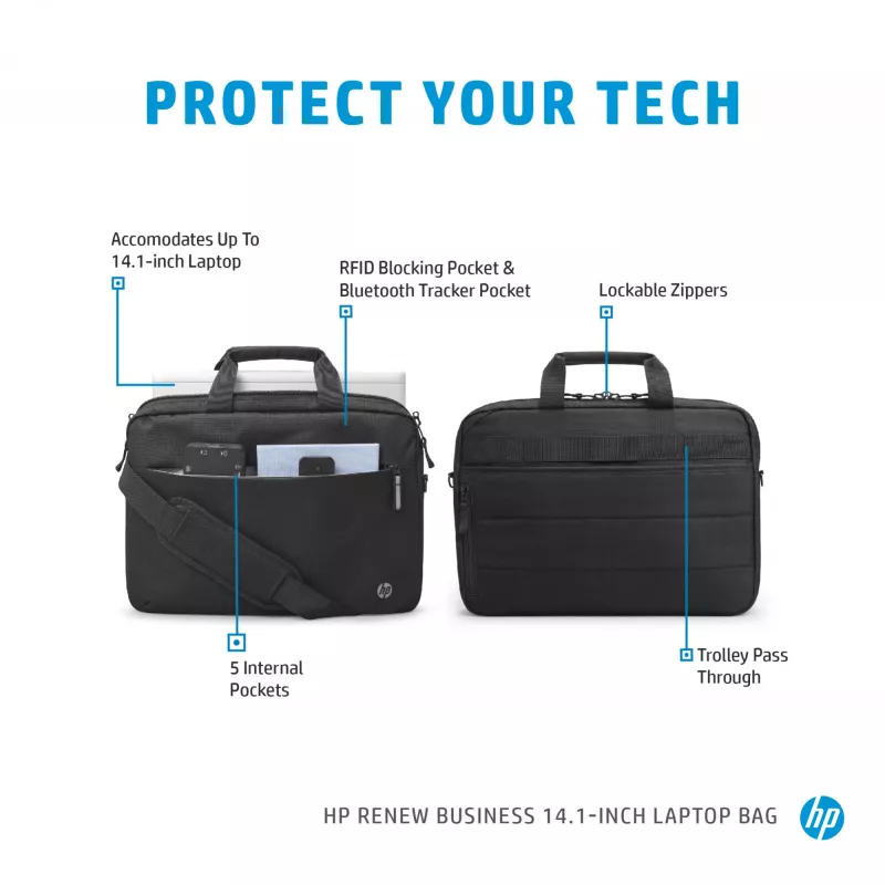 Custodia messenger HP Renew Business borsa per laptop 14,1 pollici