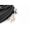 Cavo breakout DIGITUS - 12 fibre OM4 LC/UPC-LC/UPC colore universale nero 100 m
