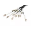 Cavo breakout DIGITUS - 12 fibre OM4 LC/UPC-LC/UPC colore universale nero 100 m