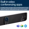 HP Poly Studio X72 video bar all-in-one senza modulo radio o cavo di alimentazione TAA