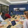HP Poly Studio X72 video bar all-in-one senza modulo radio o cavo di alimentazione TAA