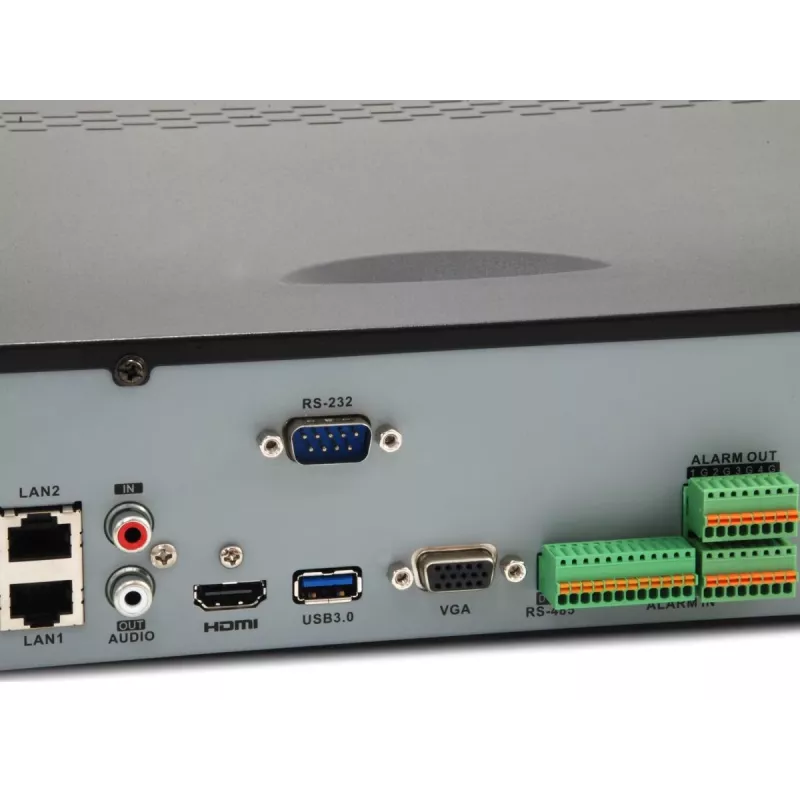 Videoregistratore di rete LevelOne NVR-1332 4 alloggiamenti H.265 32 canali 3840x2160