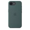APPLE Custodia in silicone Apple iPhone 16e Lake Green