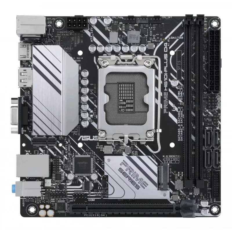 Scheda madre ASUS PRIME H610I-PLUS D4-CSM Intel H610 LGA 1700 mini ITX