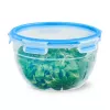 EMSA CLIP & CLOSE N10114 Contenitore rotondo 2,6 L blu, trasparente 1 pezzo