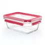 EMSA CLIP & CLOSE N10408 Scatola rettangolare 0,85 l trasparente 1 pezzo
