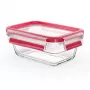 EMSA CLIP & CLOSE N10405 Scatola rettangolare 0,8 l trasparente, 1 pz.