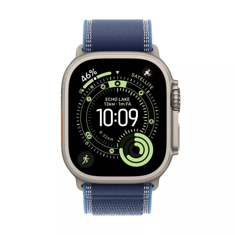 APPLE Watch Ultra 3 (2025) LTE 49mm cassa in titanio con Trail Loop M/L - blu