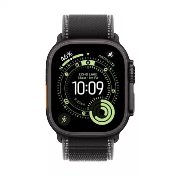 APPLE Watch Ultra 3 (2025) LTE 49mm cassa in titanio con Trail Loop M/L - nero/grigio scuro