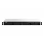 QNAP TS-464eU NAS Rack (1U) Intel® Celeron® N5095 8 GB DDR4 0 TB QNAP Turbo System alluminio, nero