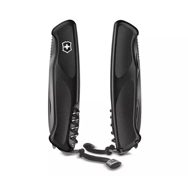 Victorinox Ranger Grip 55 0.9563.C31P coltello tascabile multiuso, 12 funzioni, 130 mm, Onyx Black