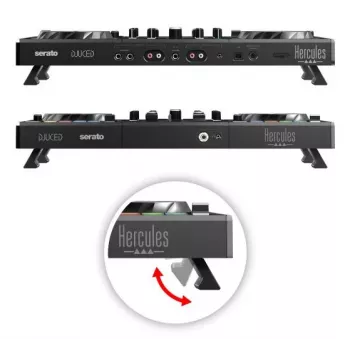 Hercules Inpulse 500 Digital Vinyl System (DVS) Scratcher Nero