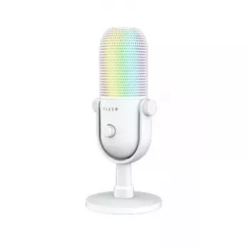 Microfono per PC Razer Seiren V3 Chroma White