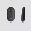 Logitech MK470 Tastiera e mouse wireless, Grafite, mouse incluso, QWERTY US, USB