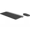 Logitech MK470 Tastiera e mouse wireless, Grafite, mouse incluso, QWERTY US, USB
