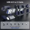 Equip 128432 Cavo USB USB 3.2 Gen 2x2 2 m USB A/USB C USB C Nero
