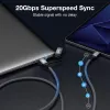 Equip 128432 Cavo USB USB 3.2 Gen 2x2 2 m USB A/USB C USB C Nero